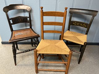 Three Antique Chairs