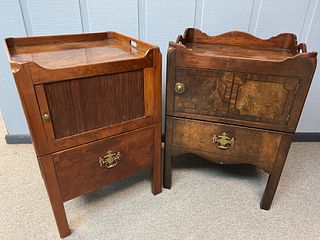 Two English End Tables