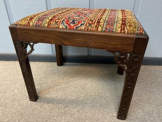 English Chippendale Footstool