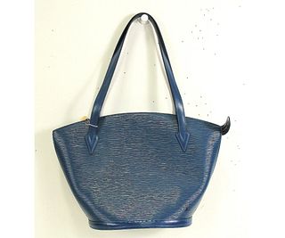 Louis Vuitton Blue St-Jacques Bag