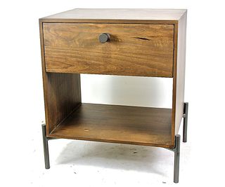 PAIR OF CONTEMPORARY BEDSIDE CABINETS