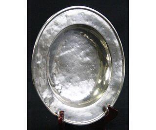 19th CENTURY SPANISH COLONIAL SILVER BOWL