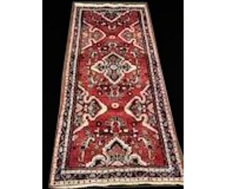 HAND-KNOTTED PERSIAN MALAYER RUNNER