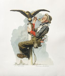 Norman Rockwell - Gilding the Eagle