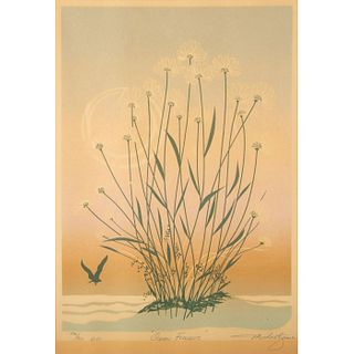 Michael James Limited Edition Print, Ocean Flowers