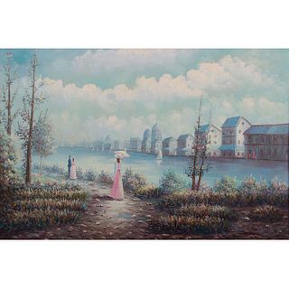 C. Hunter, Signed Oil On Canvas, Landscape