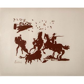 After Pablo Picasso (1881-1973) Fine Art Print, Bullfight