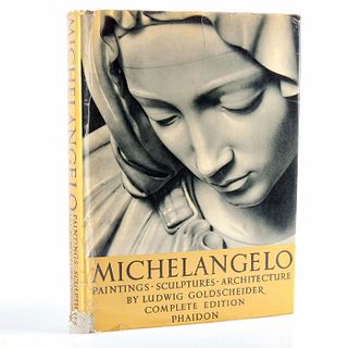 Book, Michelangelo By Ludwig Goldscheider
