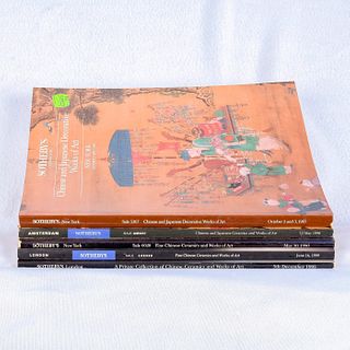 Group Of 5 Sotheby's Chinese And Asian Antique Catalogs
