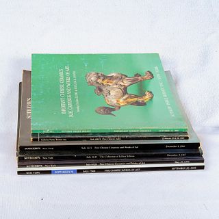 Group Of 6 Sotheby's Chinese Antique Catalogs