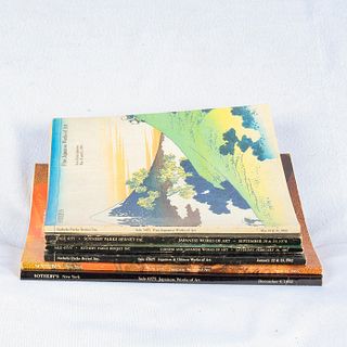 Group Of 6 Sotheby's Japanese Antique Catalogs