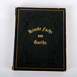 German Hardcover Book, Reineke Fuchs von Goethe