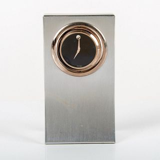Movado Spinning Museum Dial Desk Clock