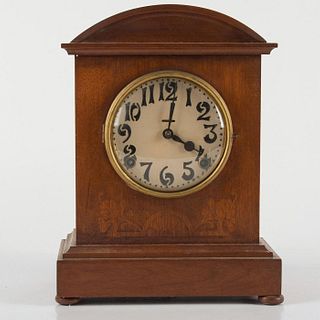 Vintage Wooden-Housed Mantle Clock