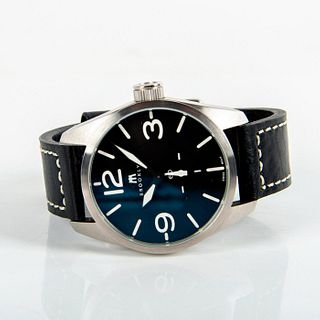 Brooklyn Watch Co. Lafayette Black Dial Quartz Watch