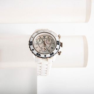 Swiss Legend Karamica White Ceramic Quartz Watch