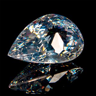 Pear Cut Simulated Diamond Stone