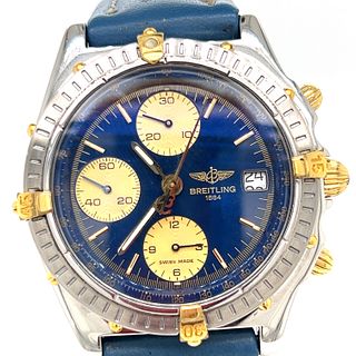 BREITLING Blue Chronographe 100m Watch