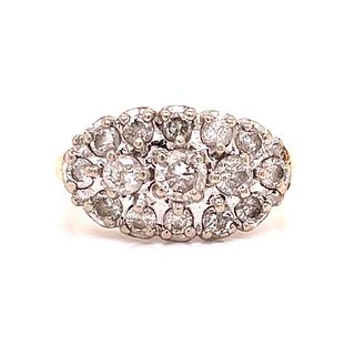 Victorian 18k Diamond Ring Â 