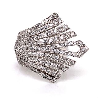 18k Diamond Movement Ring