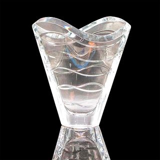 Baccarat Crystal Wave Vase