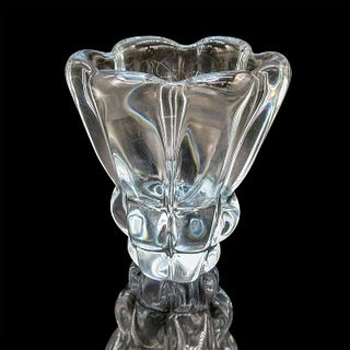 Orrefors Crystal Ice Blue Bud Vase