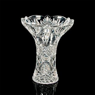Modern Godinger Shannon Crystal Peony Vase