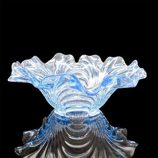 Cambridge Glass Bowl, Caprice Blue