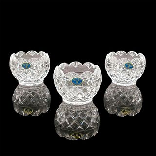 Set of 3 Bohemia Glass Lead Crystal Bowls
