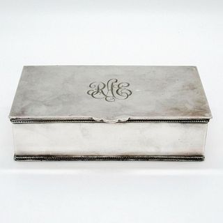 International Silver Co Silver Plated Trinket Box