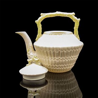 Vintage Belleek Limpet Teapot