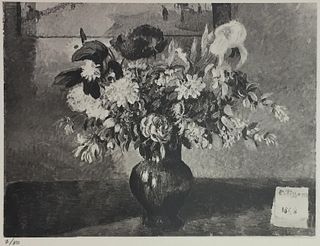 Camille Pissarro (After) - Bouquet de Fleurs