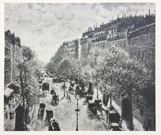Camille Pissarro (After) - Le Boulevard Montmartre