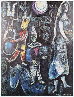 Marc Chagall - Le Jeux du Cirque