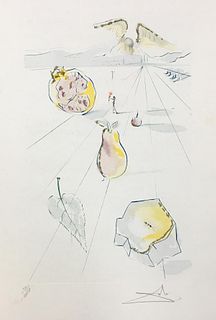 Salvador Dali - I Went Down into the Garden of Nuts to