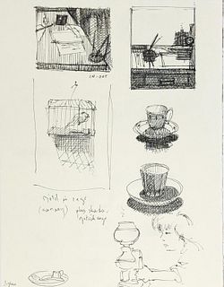 Wayne Thiebaud - Sketchbook 24