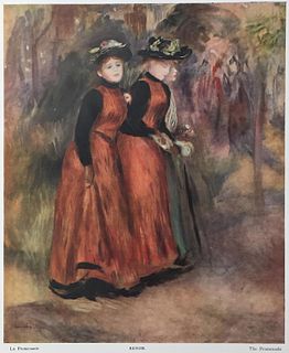 Pierre-Auguste Renoir (after) - La Promenade