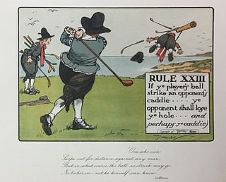 Chas Crombie - The Rules of Golf XXIII