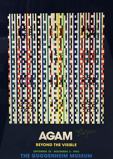 Yaacov Agam - Poster for Beyond The Visible
