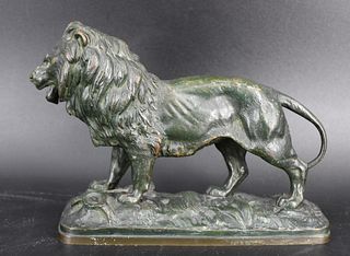 Joseph Victor Chemin (1825 - 1901)Bronze Lion