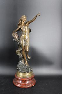 Jean-Baptiste Germain (Fr 1841 - 1910) Bronze.
