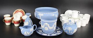Assorted Aynsley And Wedgwood Porcelains.