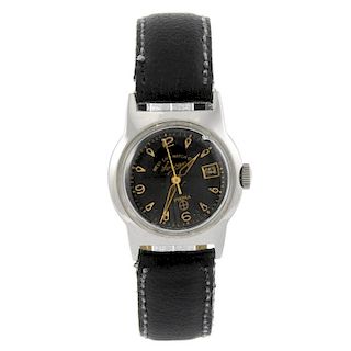 WEST END WATCH CO. - a Sowan wrist watch. Base metal case. Numbered D7865 2708. Unsigned manual wind