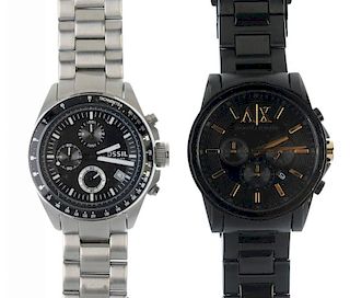 A large bag of various wrist watches, including examples by DKNY, Guess etc. All recommended for spa