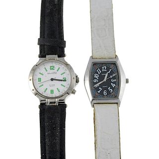 A large bag of various wrist watches, including examples by Reflex, Limit etc. All recommended for s