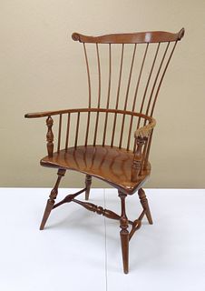 Duckloe Bros. Colonial Reproduction Armchair.
