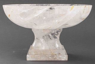 Grand Tour Manner Rock Crystal Tazza Bowl