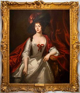 Sir Peter Lely Attr Portrait Countess of Lichfield