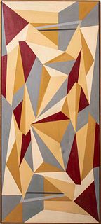 Kayo Lennar Modern Abstract Geometric Painting