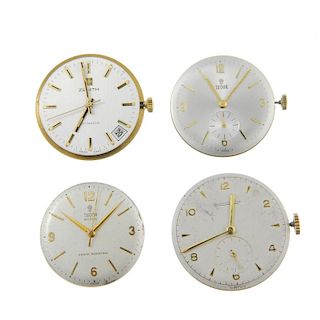 A selection of watch movements, including examples by Cartier, Jaeger-LeCoultre etc. All recommended
